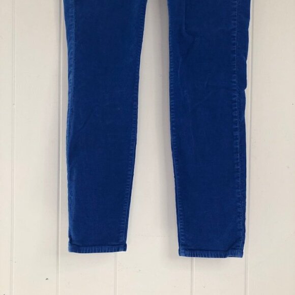J. Crew Womens Toothpick Blue Cords Size 26 - Picture 6 of 8